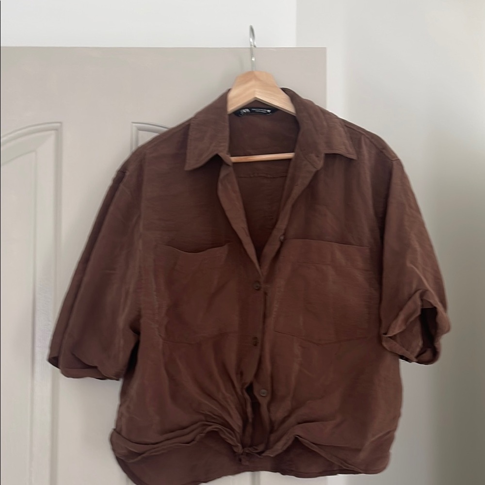 Brown casual shirt